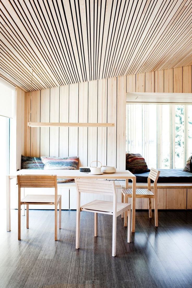 Вагонка на стене