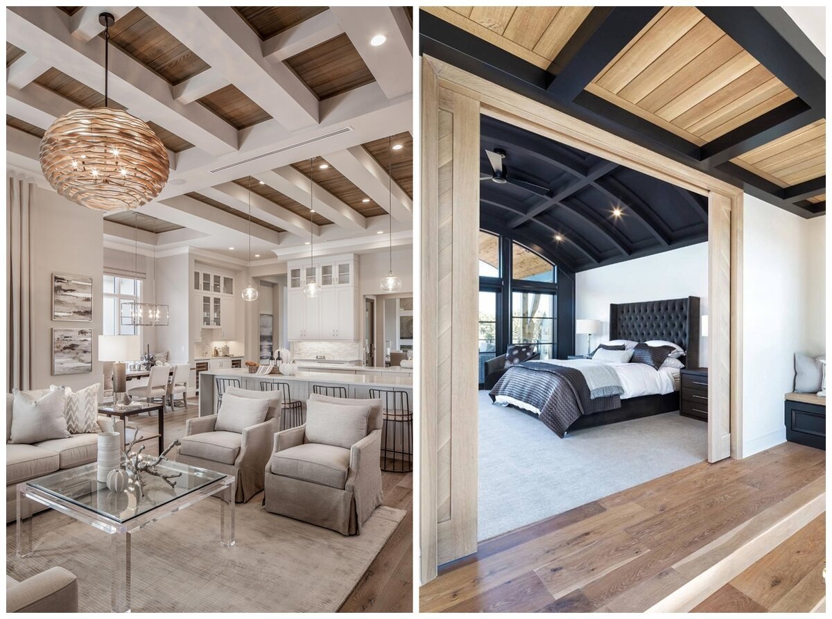 Кессонный потолок Модерн