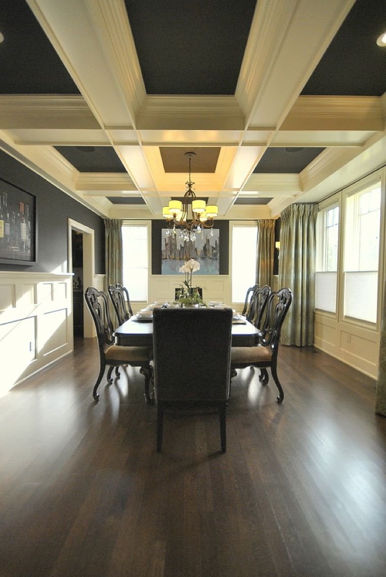 Кессонный потолок арт деко