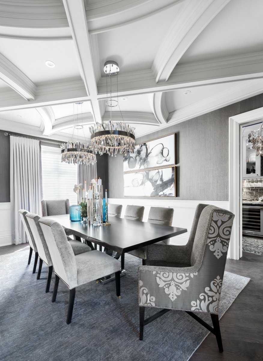 Люстра для кессонного потолка