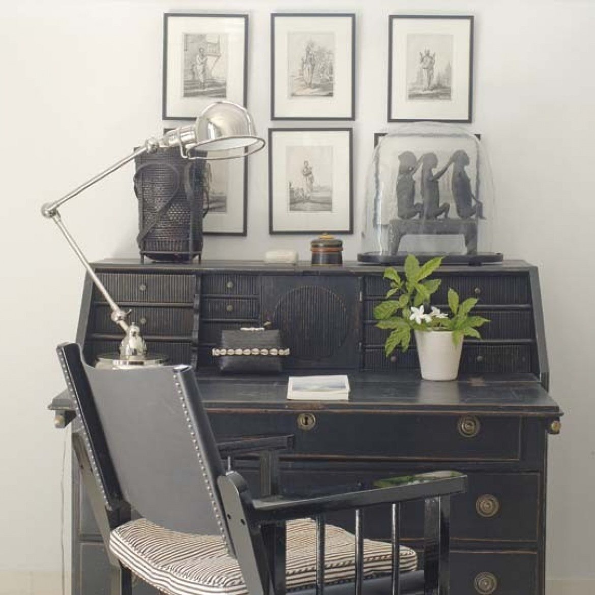 Кабинет в стиле Винтаж