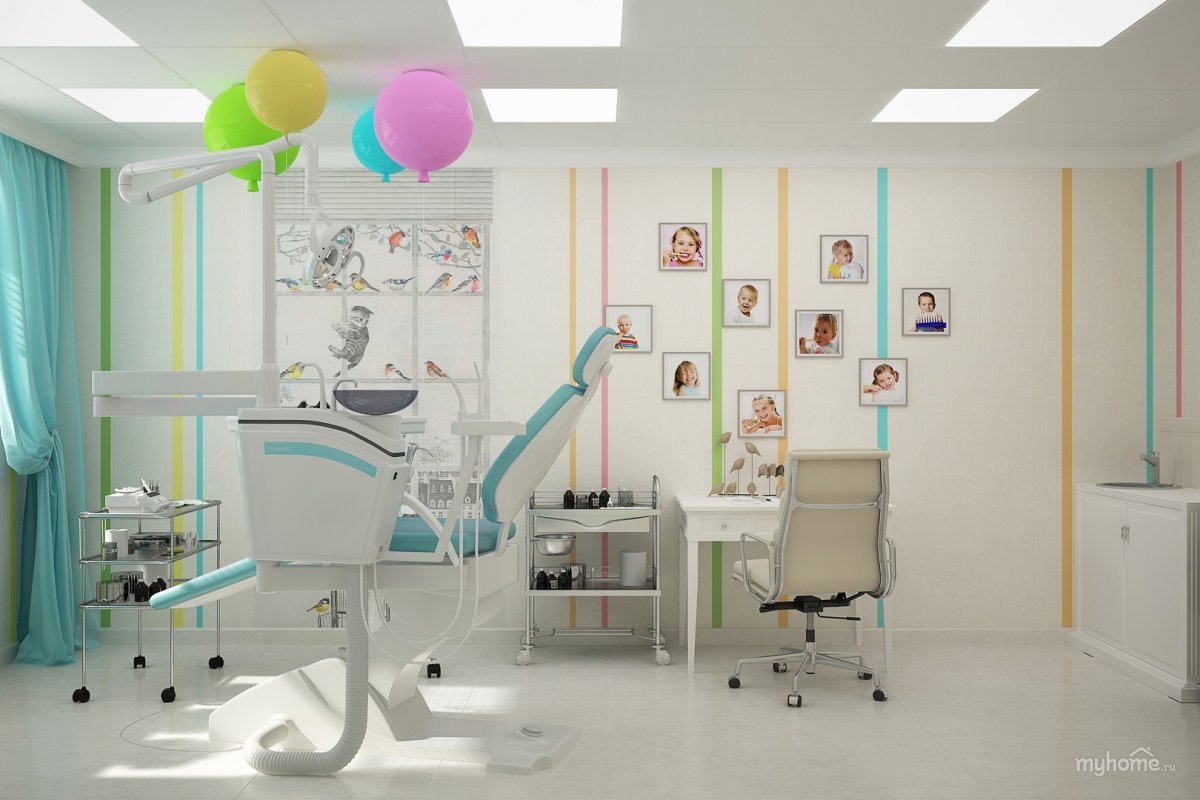 Интерьер детской стоматологии