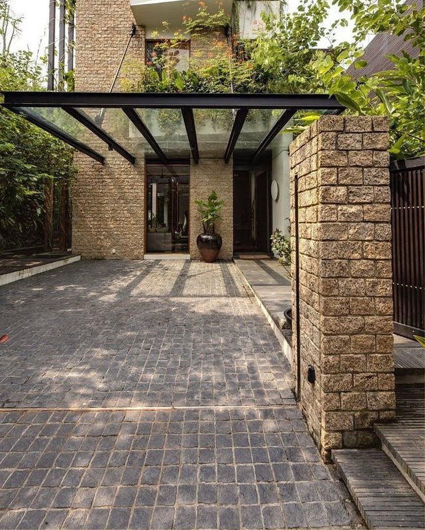 Современные навесы для двора