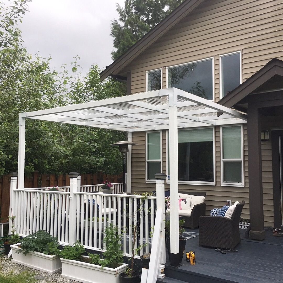 Навес над верандой