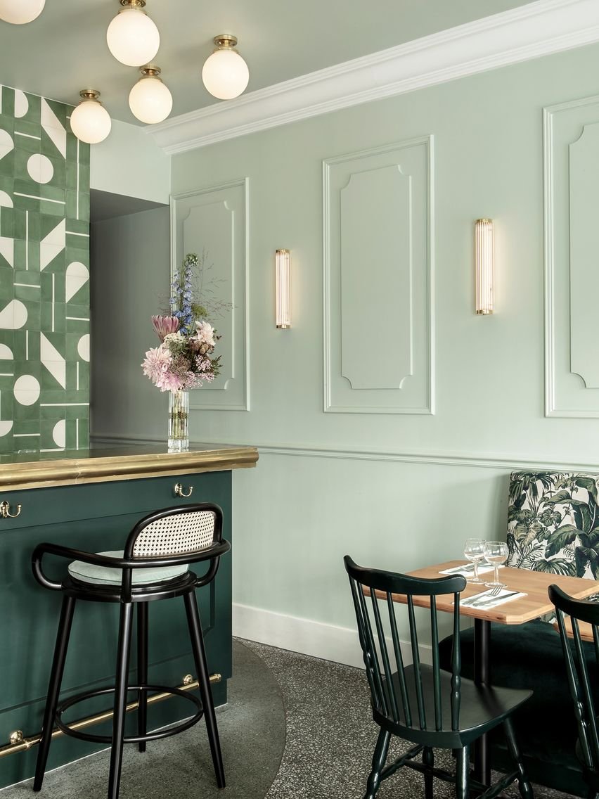 Нео минт в интерьере