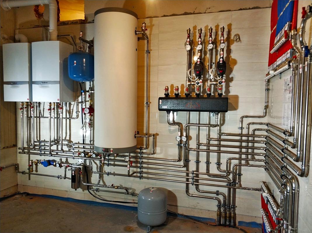 Монтаж котельной