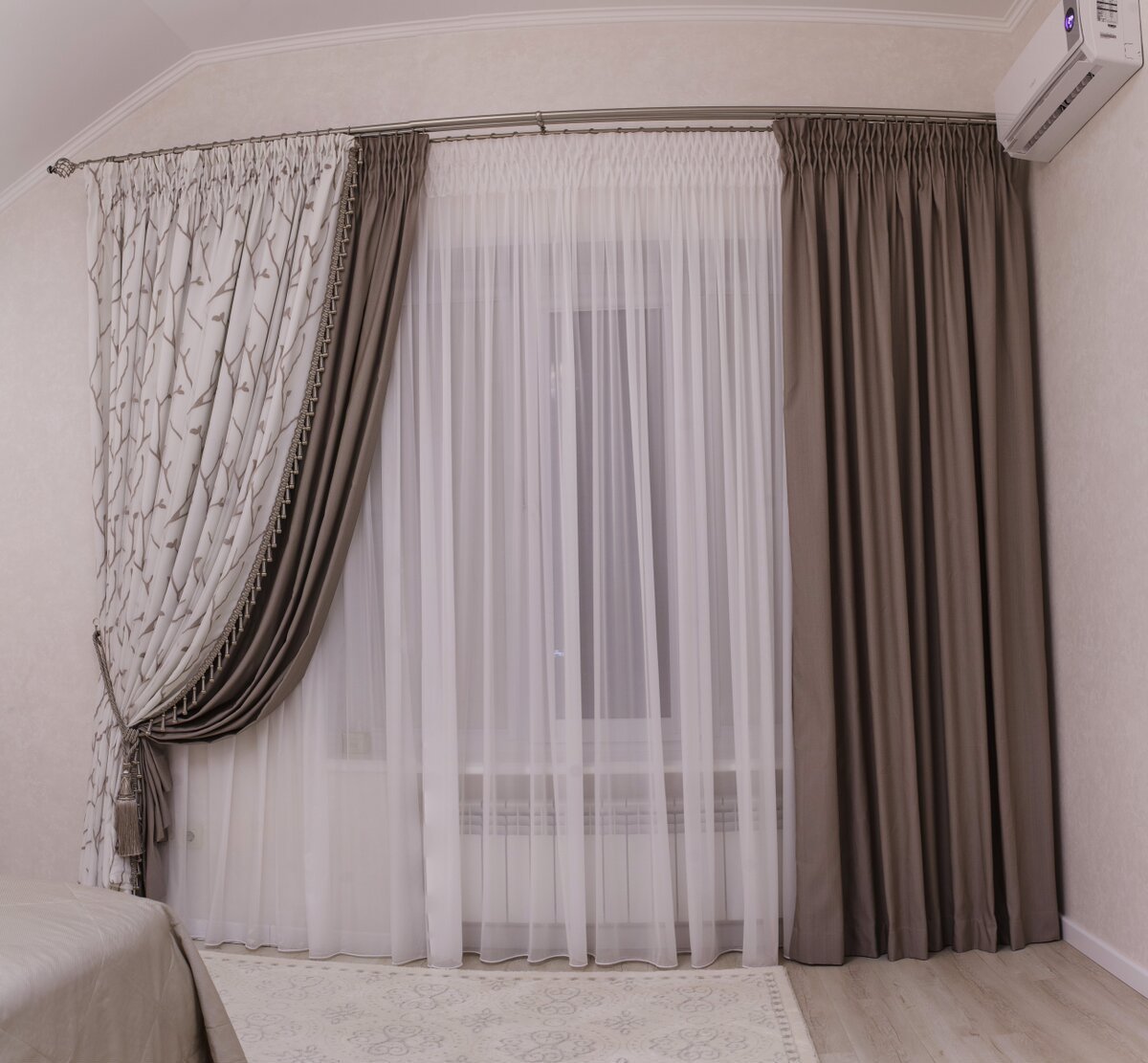 Двойная тюль