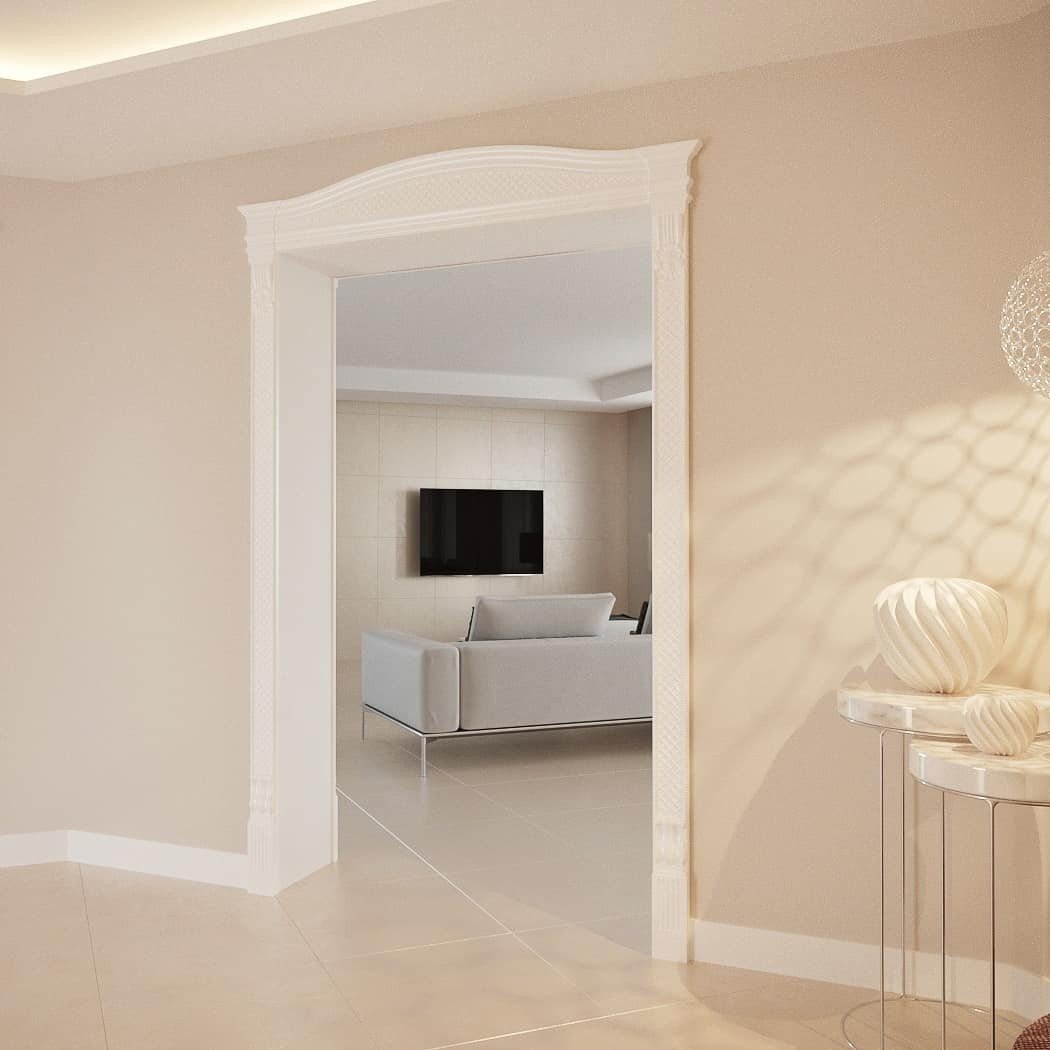 Широкий проем в зале