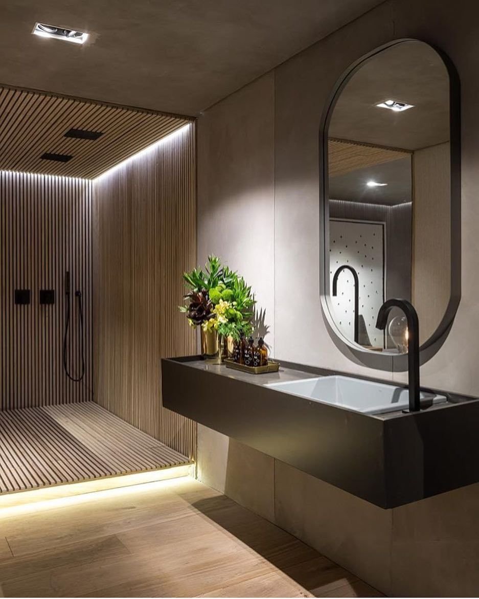 Ванная в стиле спа