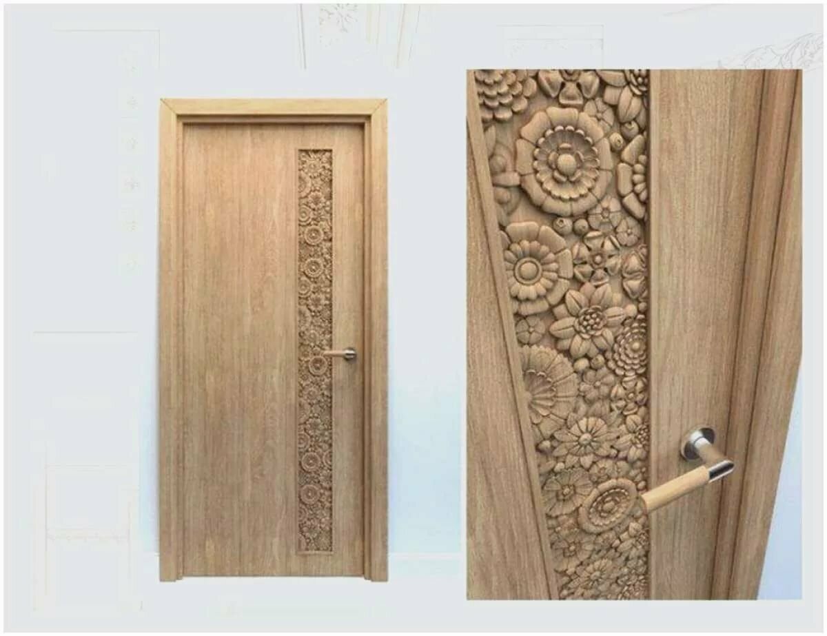 Резные двери