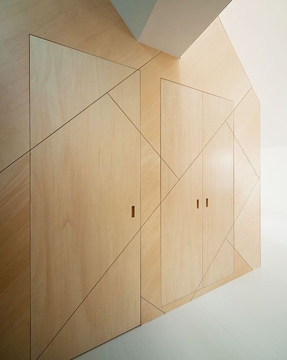 Фанера в интерьере