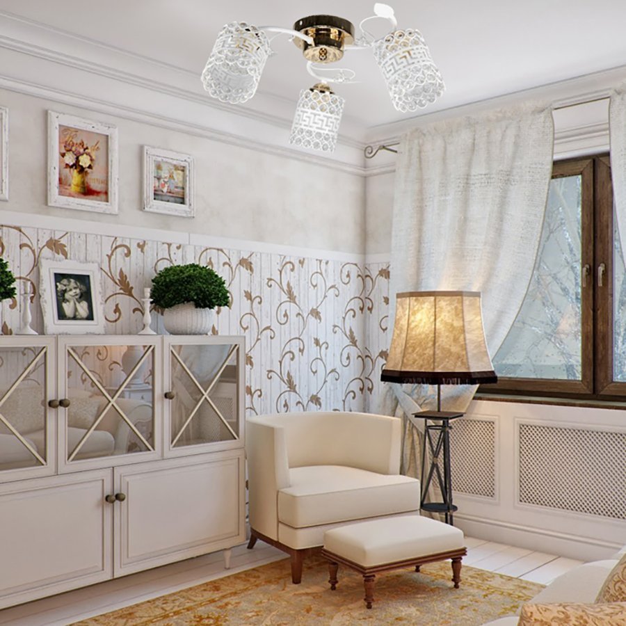 Люстра в стиле прованс