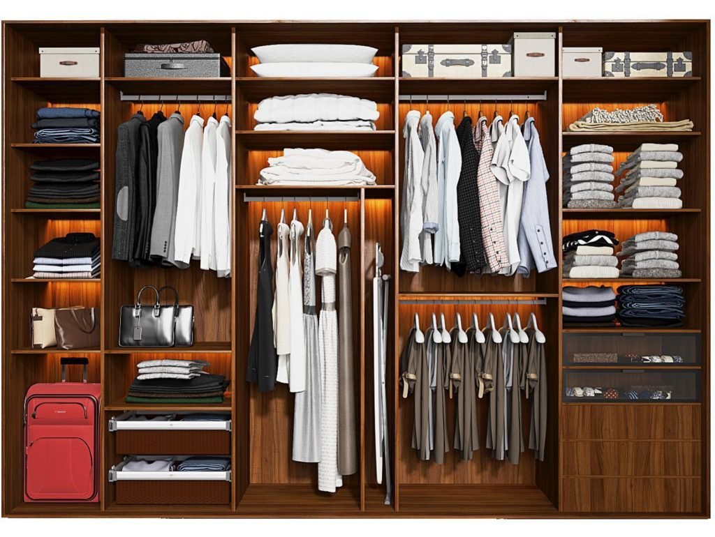 Наполнение шкафа купе