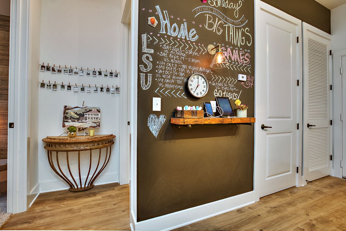 Грифельная доска в интерьере