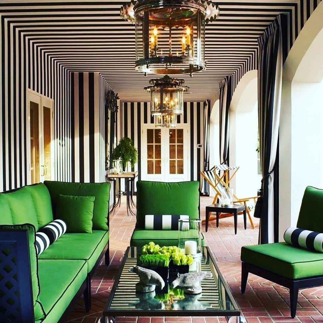 Зеленый потолок