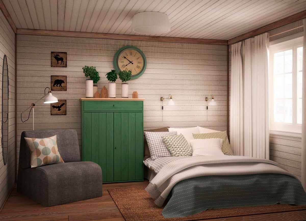 Вагонка в доме