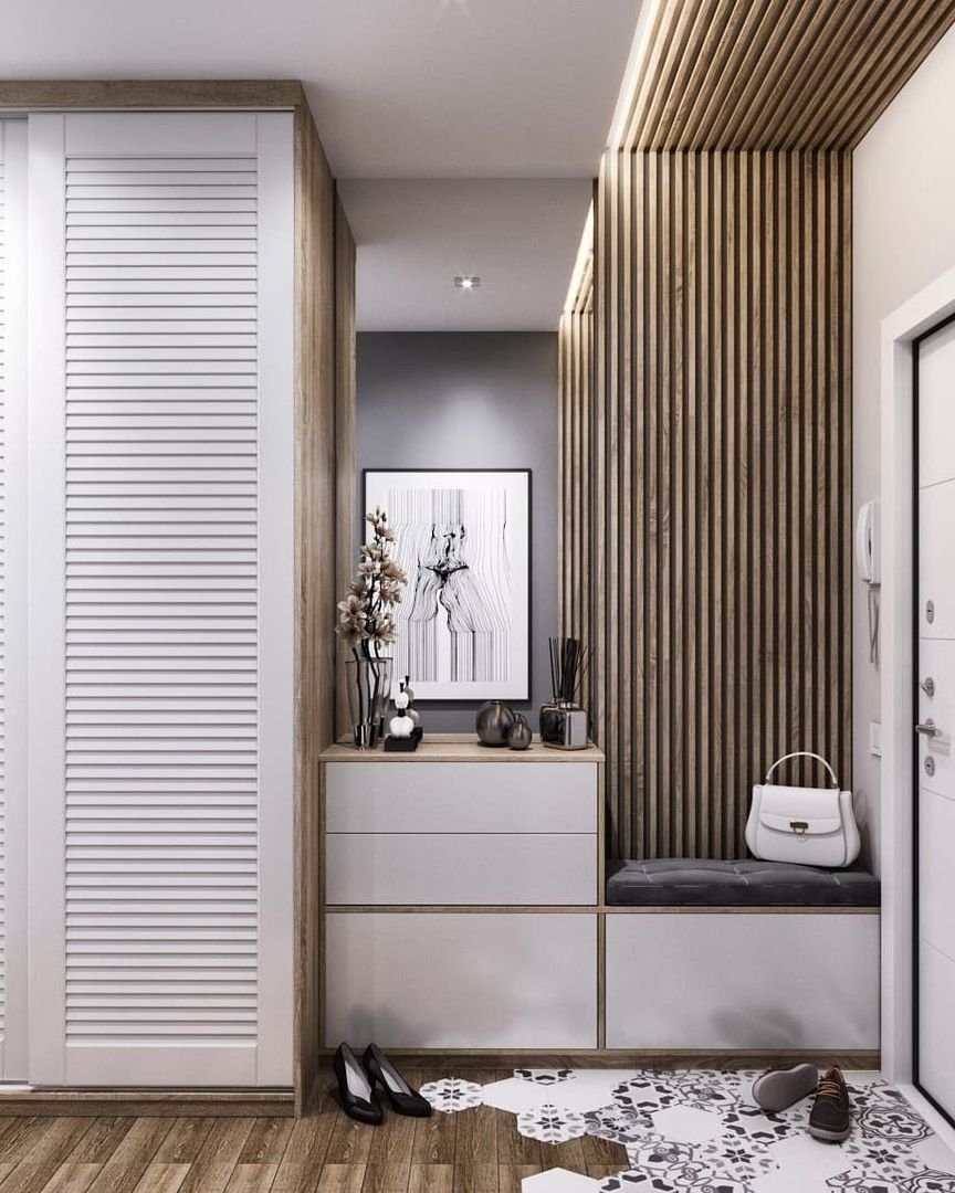 Реечные двери купе