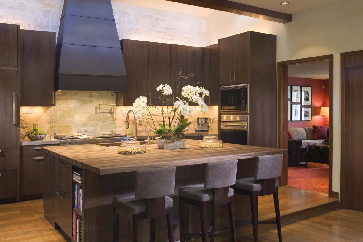 Кухонный остров в интерьере