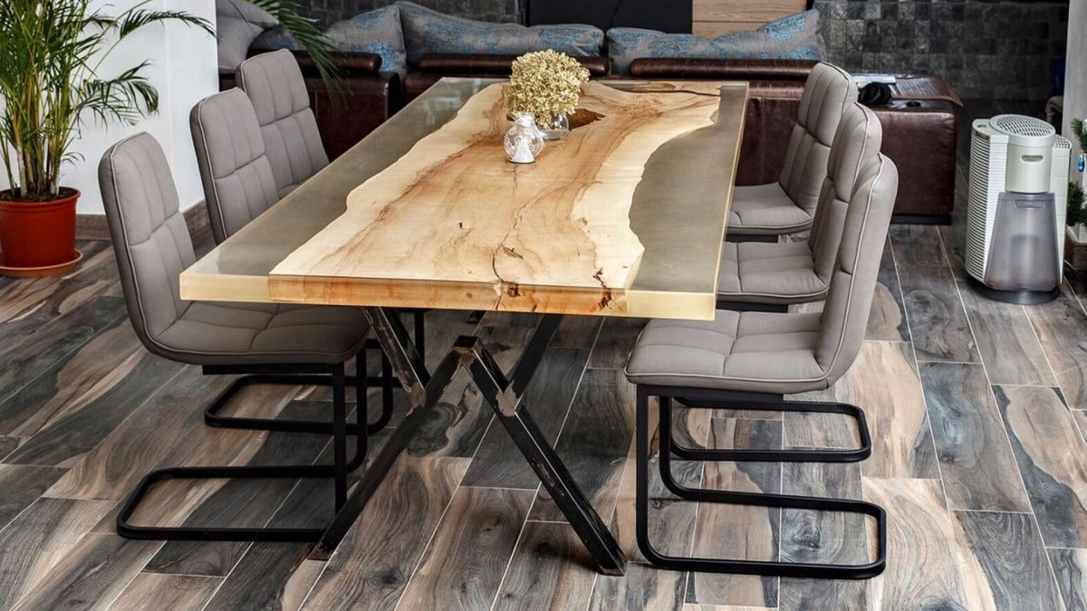 Мебель лофт стол слэб