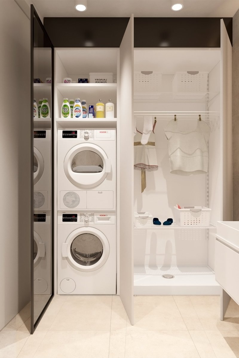 Постирочная в санузле