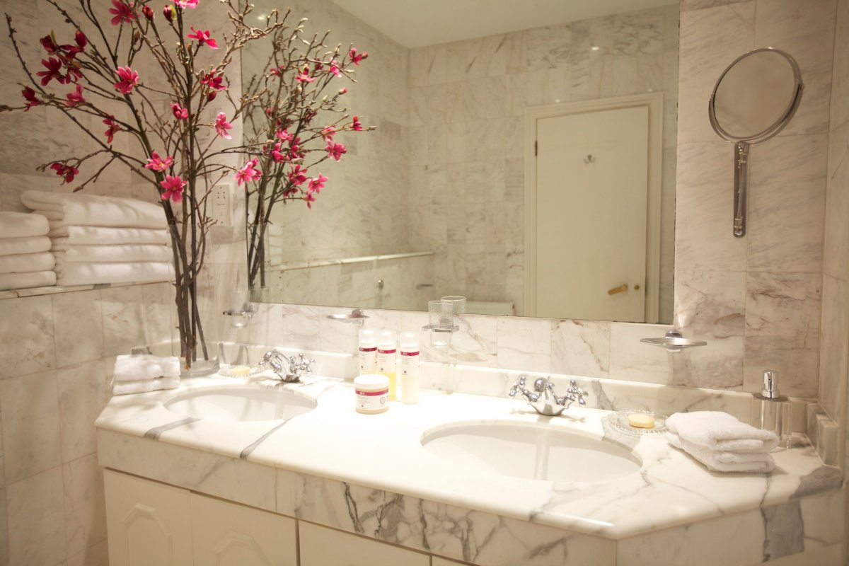 Цветы декор для ванны