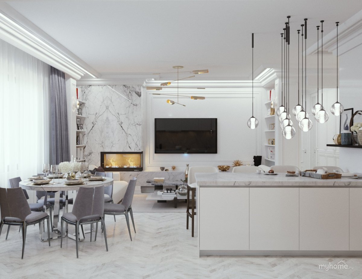 Люстра для студии Неоклассика