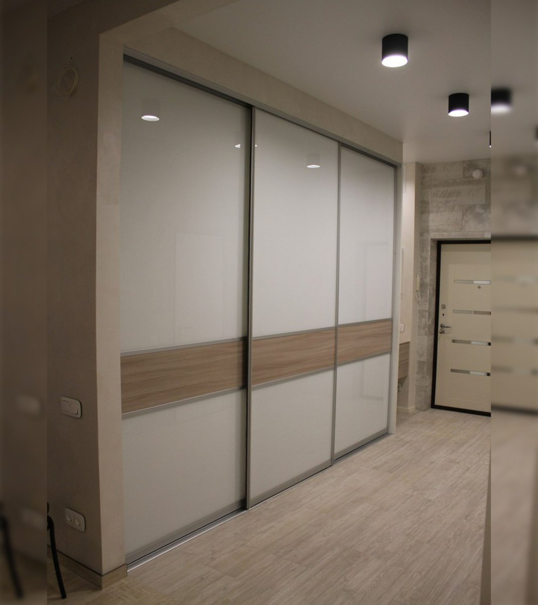 Шкаф купе беж камео