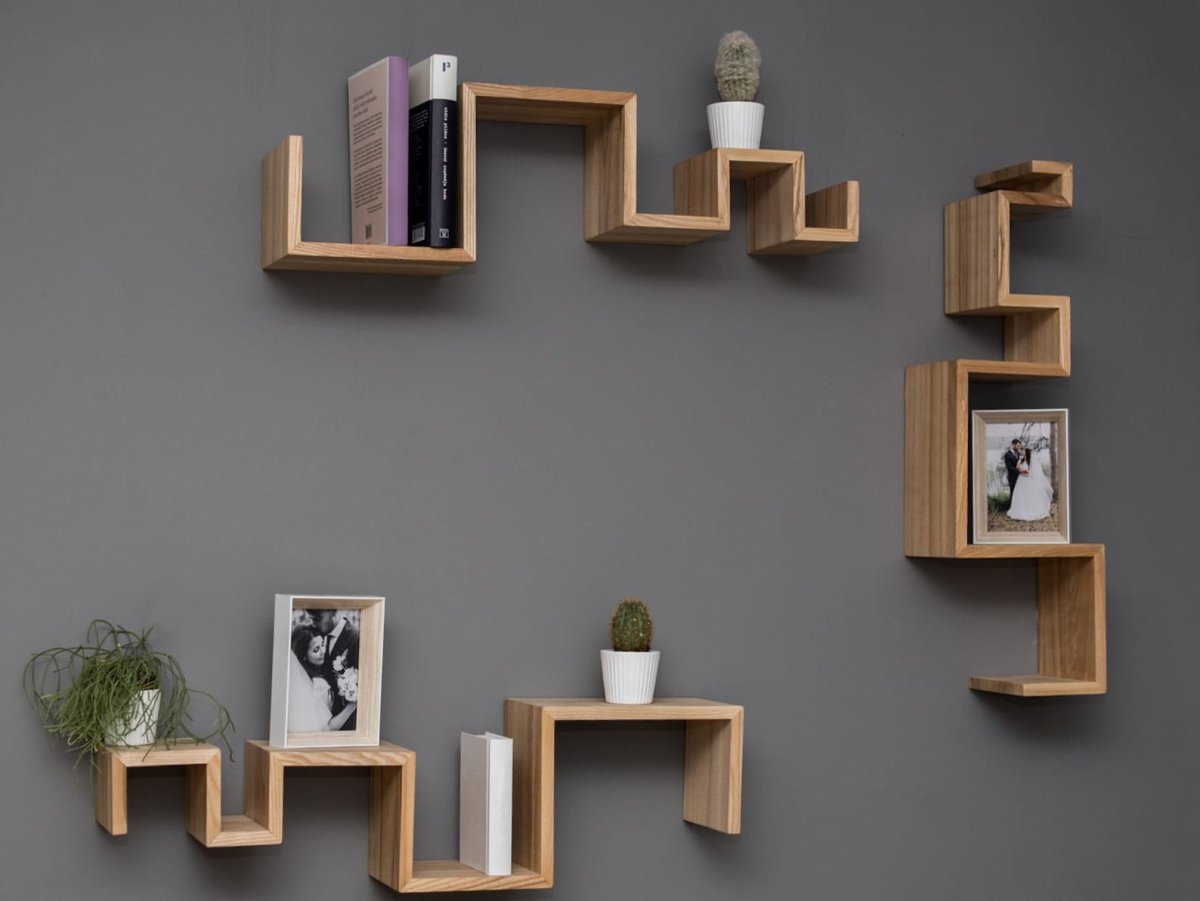 Креативная полка на стену