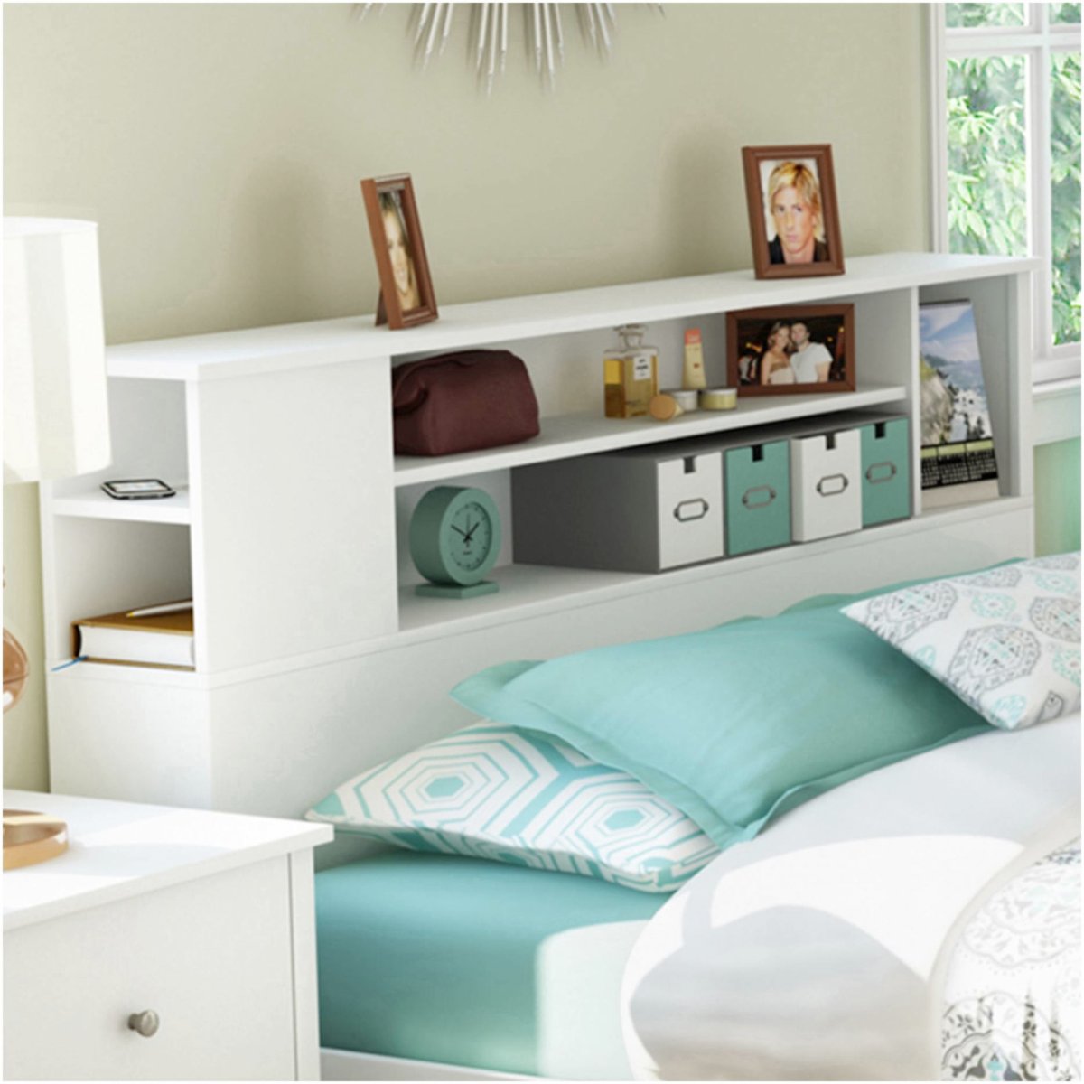 Изголовье с полками