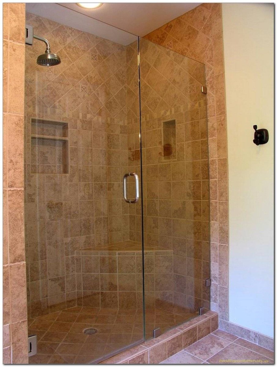 Душевая кабина из кафеля