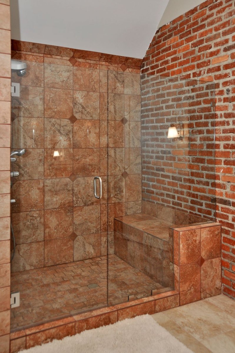 Душевая кабина изикирпича