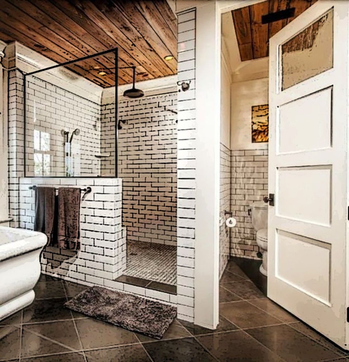 Душевая комната