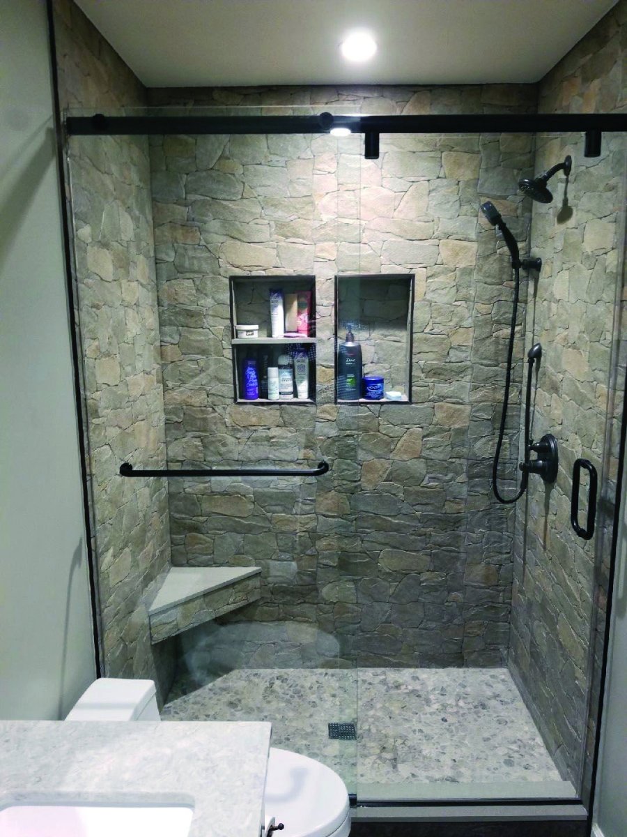 Душевая кабинка ТЗ камня