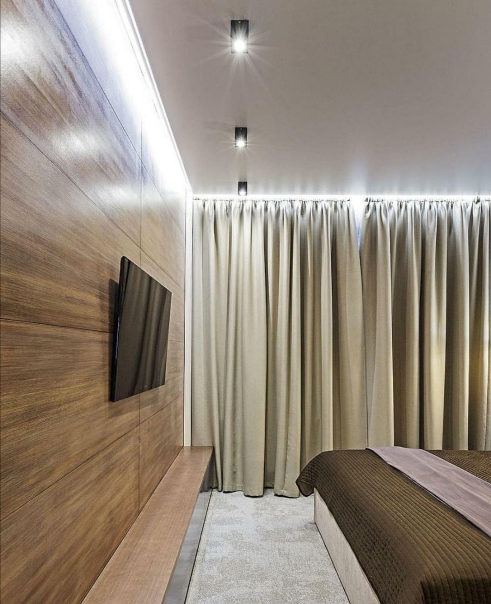 Парящий натяжной потолок