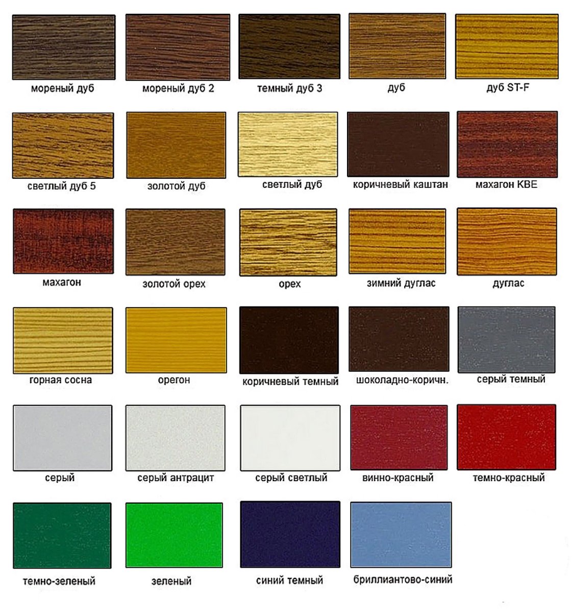 Ламинация ПВХ профиля Ренолит