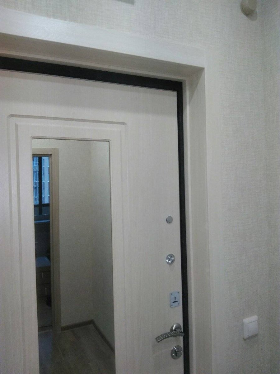 Входная дверь без откосов