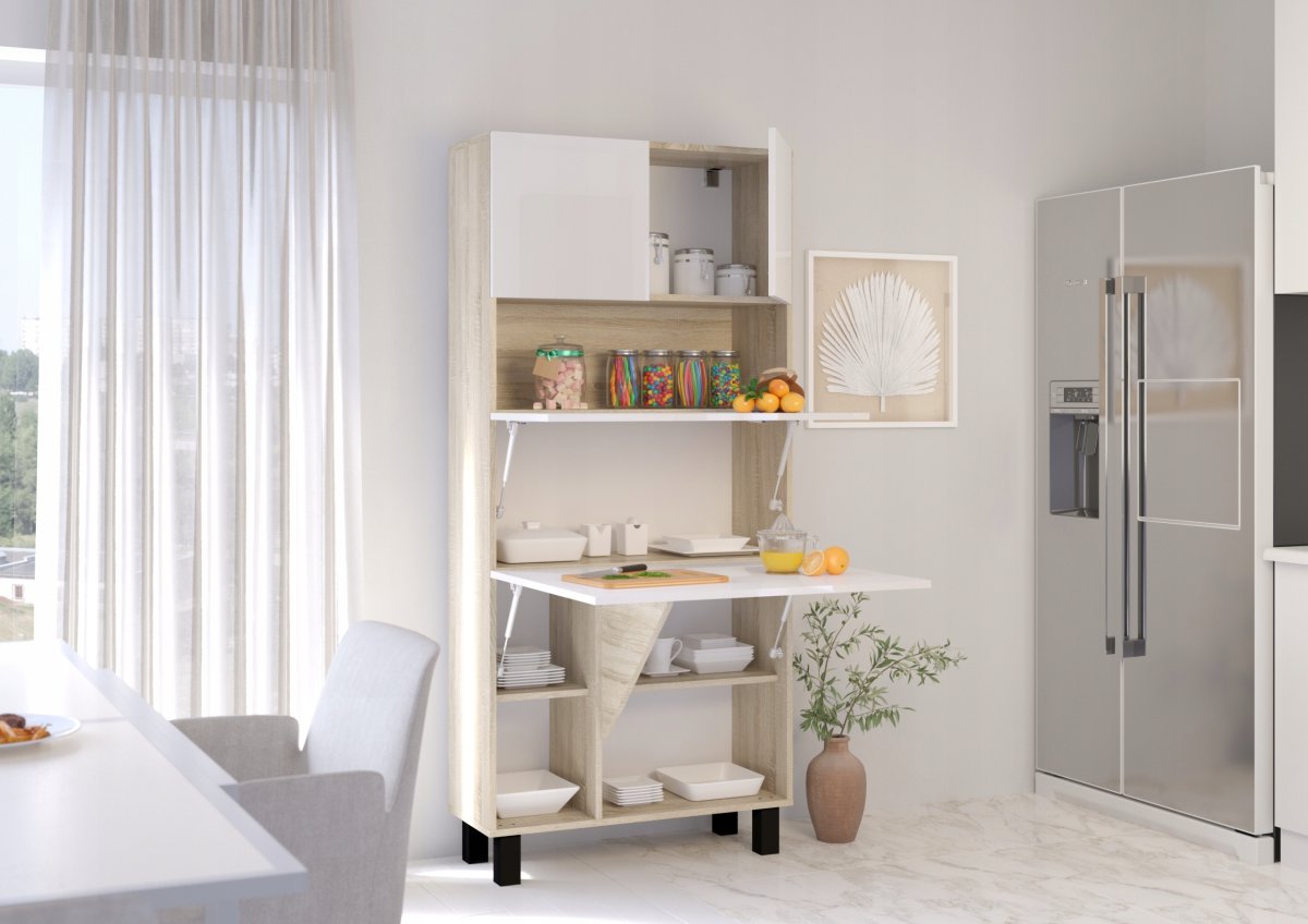 Шкаф с откидным столом