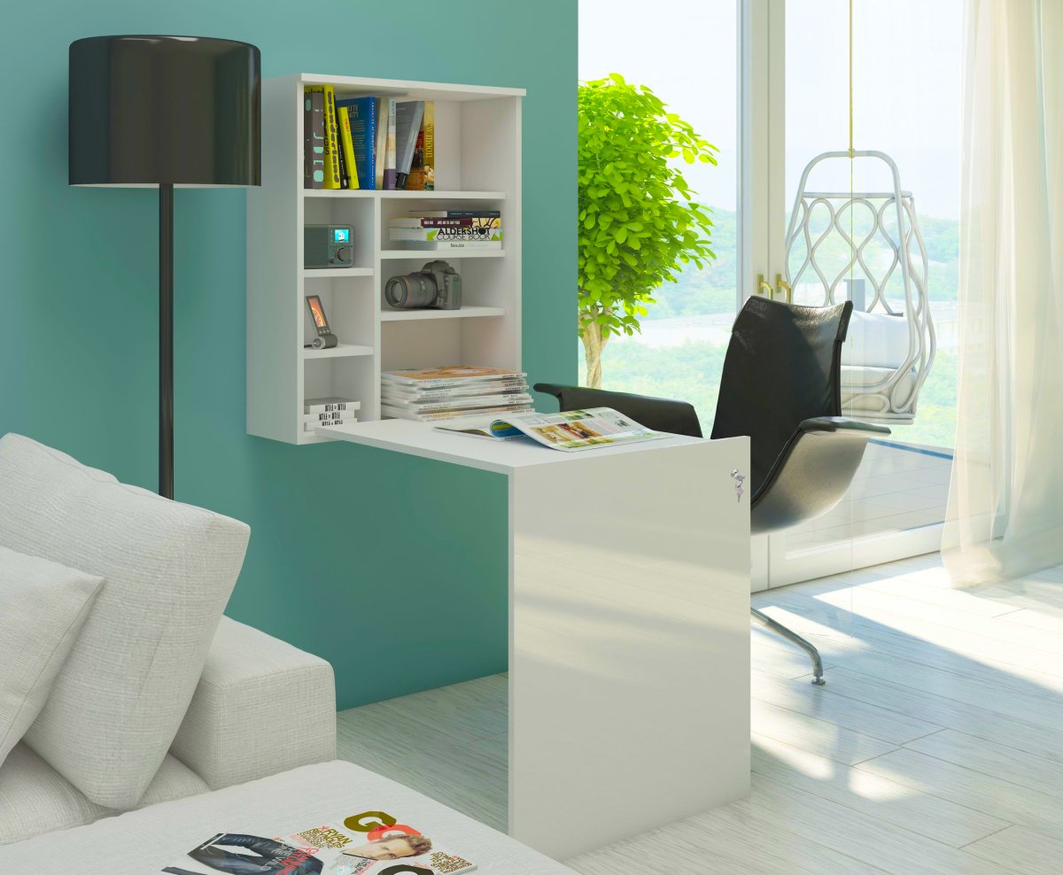 Навесной письменный стол