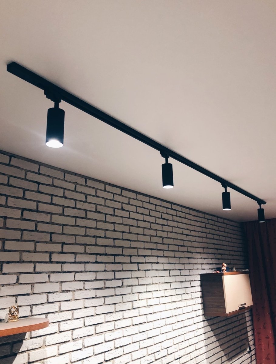 Трековый светильник черный mta0917