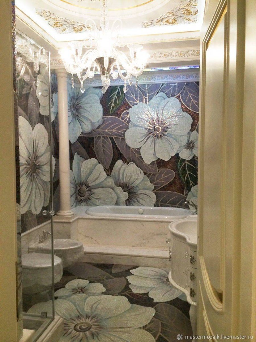 Панно из мозаики