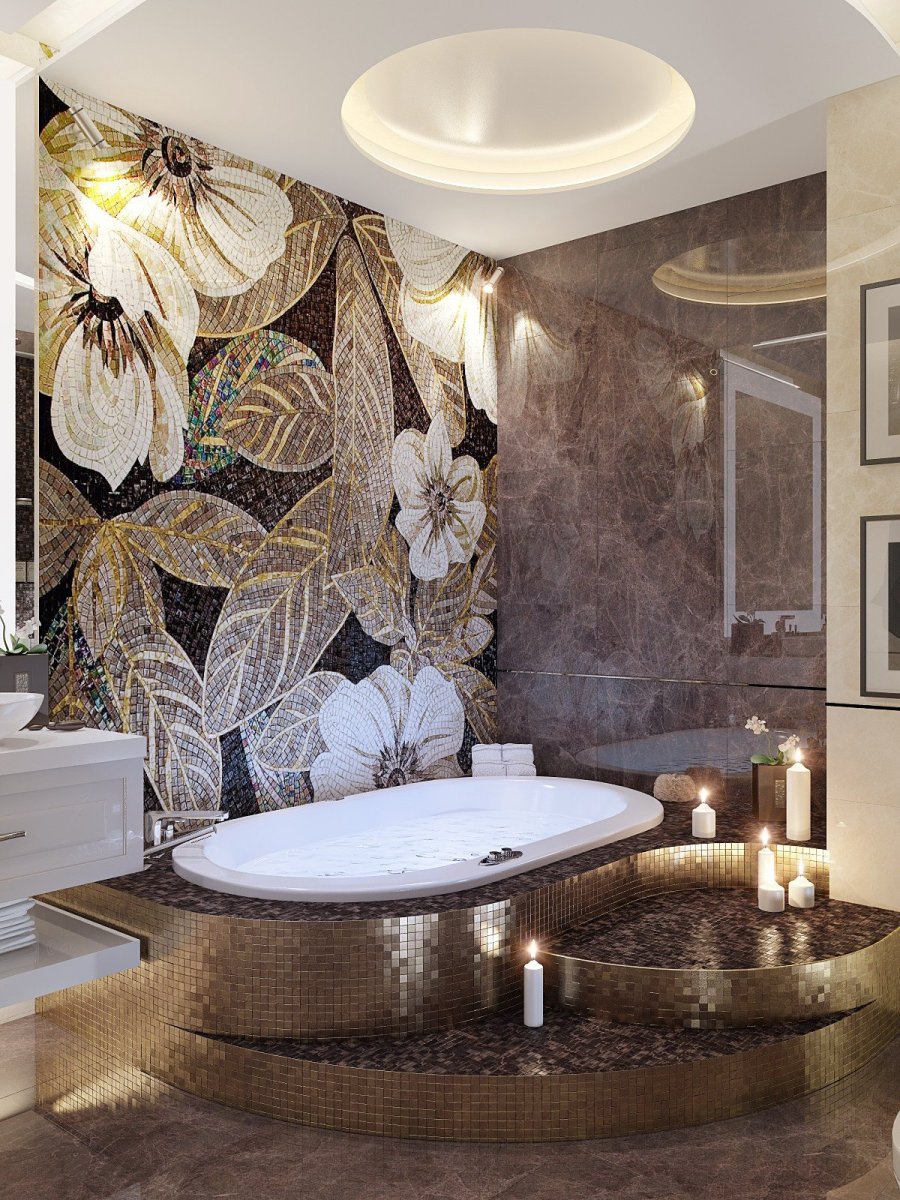 Мозаика панно для ванной