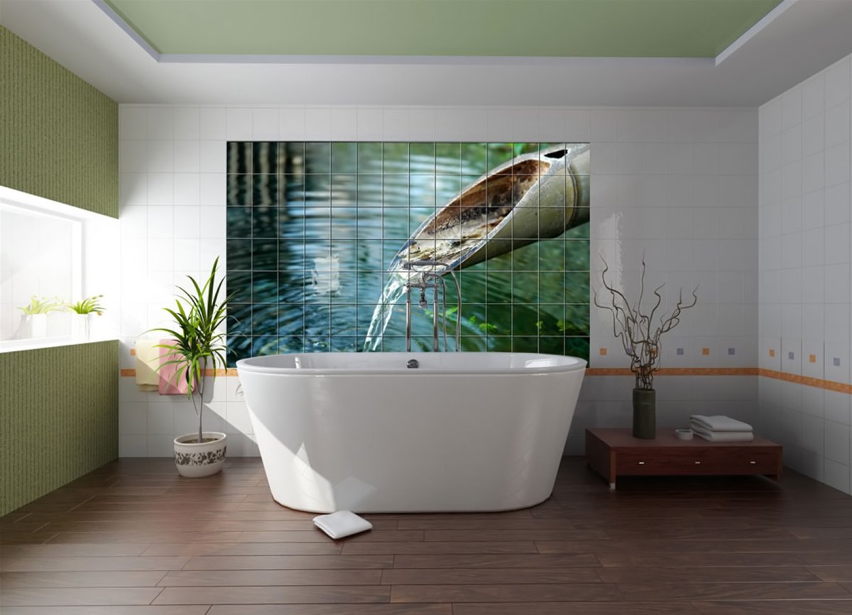 Фотоплитка для ванной