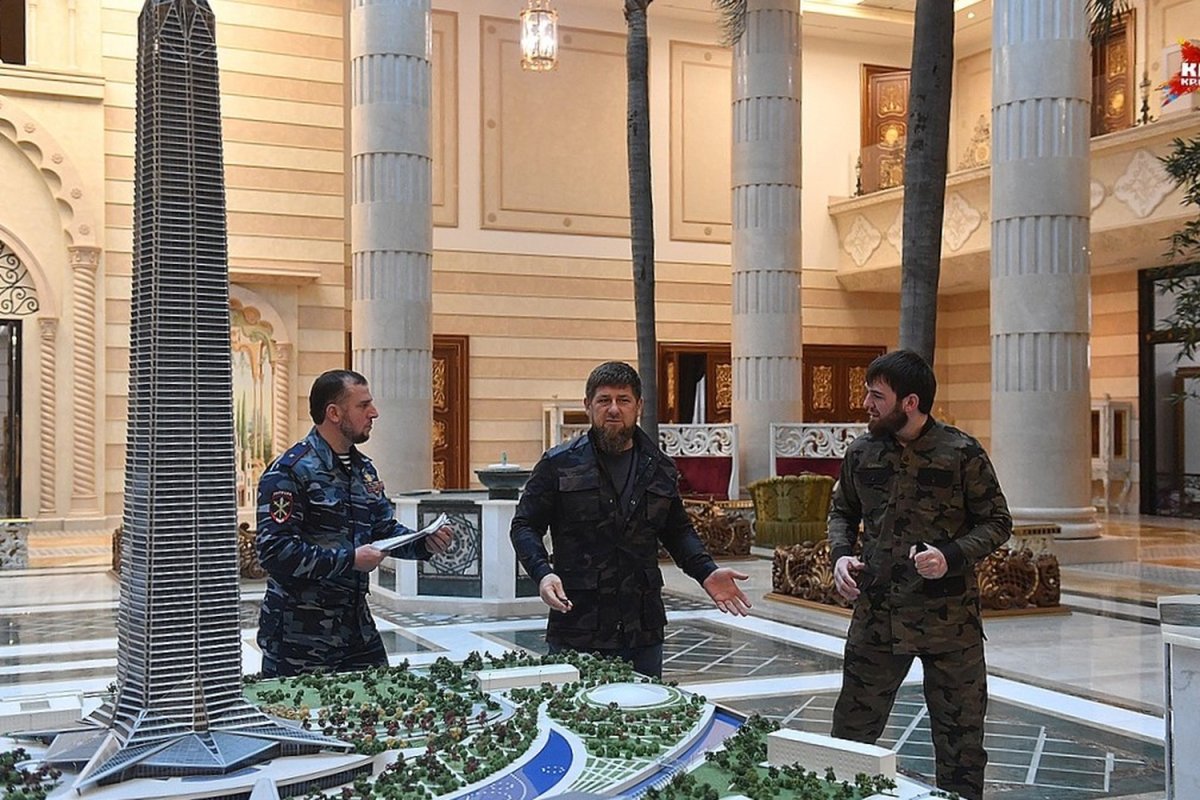 Ахмат-Юрт резиденция Кадырова