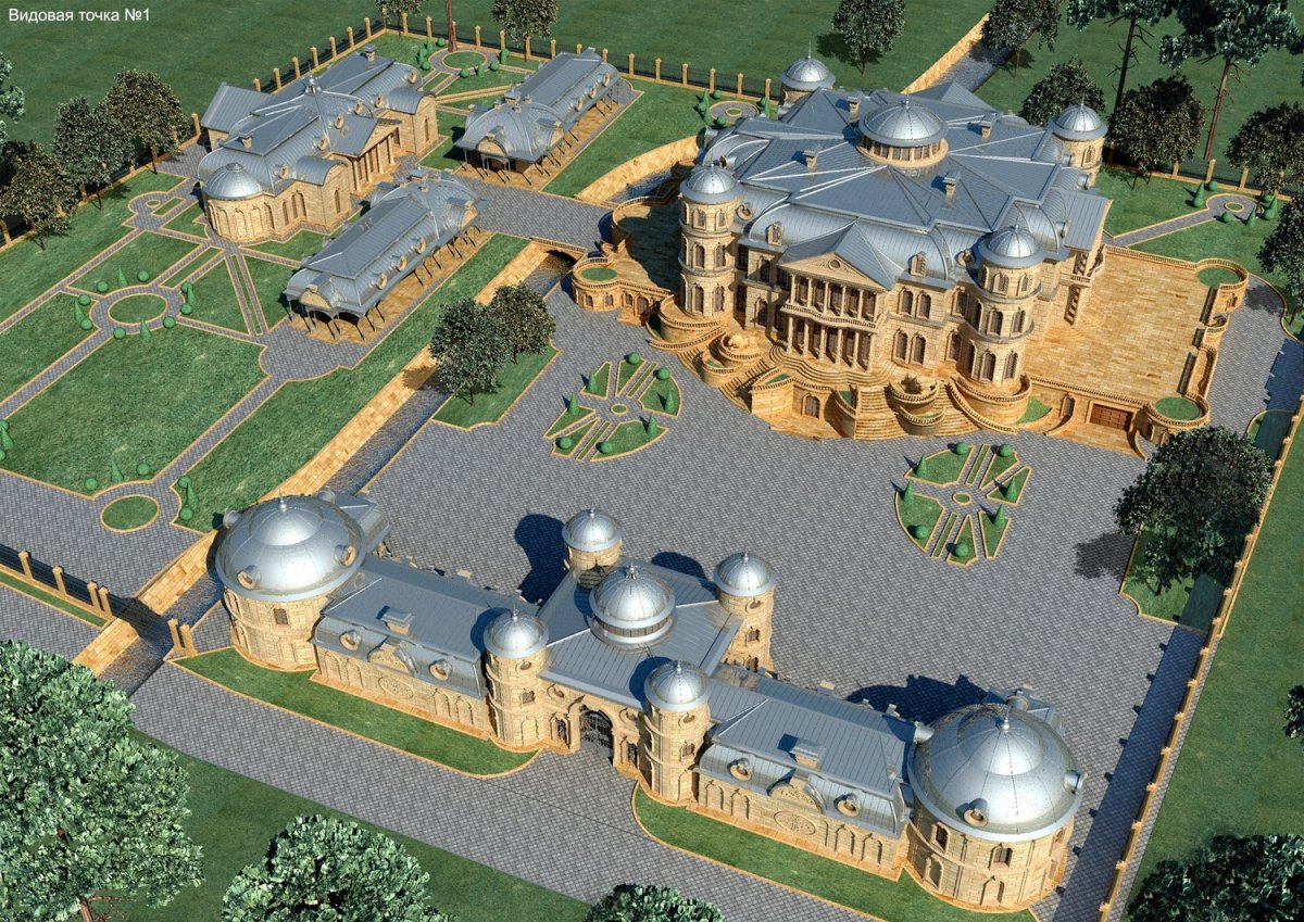 Резиденция Кадырова Центорой