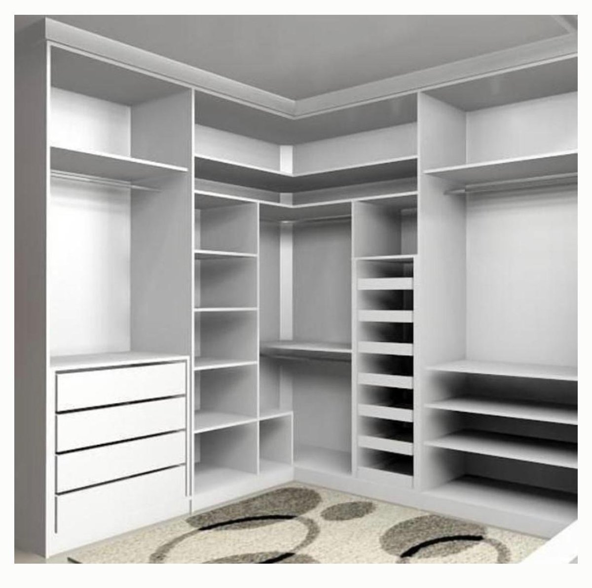 Угловая гардеробная