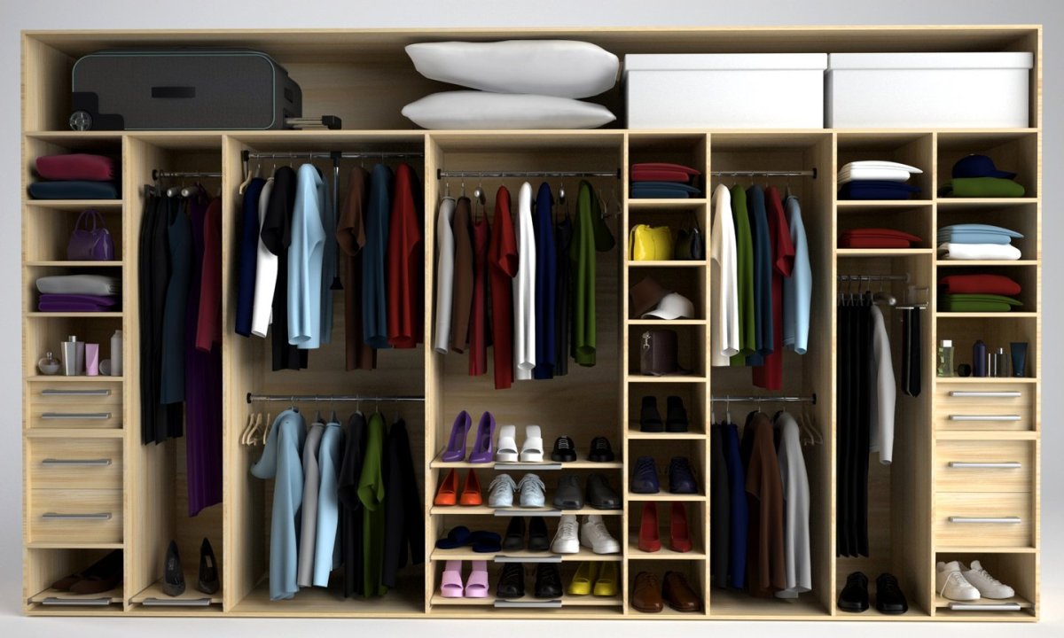 Наполнение шкафа купе