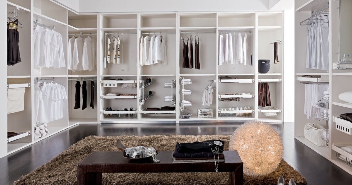 Гардеробные системы фурнитура