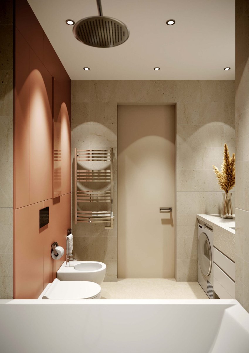 Ванная комната в стиле Модерн