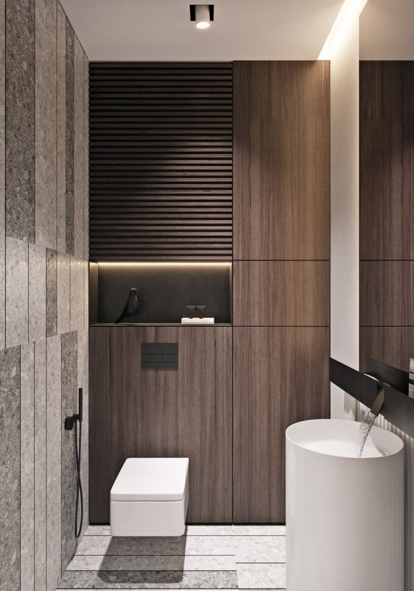 Санузел в современном стиле