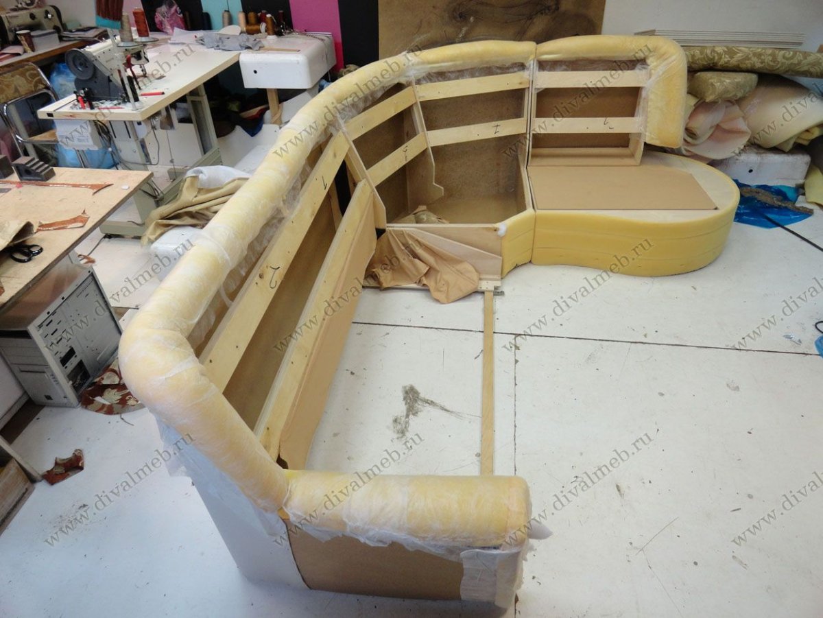 Каркас углового дивана